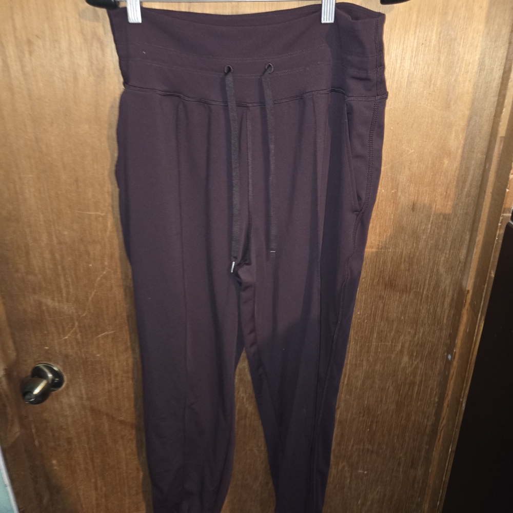 Dark Red Women's Size Large Joggers